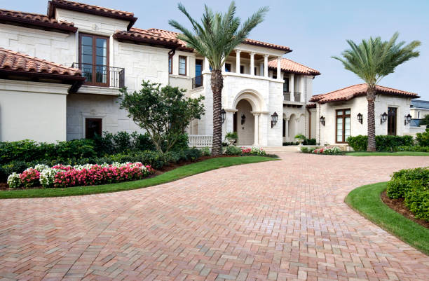 Permeable Paver Driveway in Crowley, LA